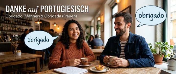 Danke auf Portugiesisch